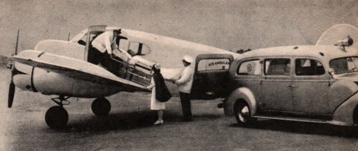 Vintage Air Ambulance Advertisement, 1947 – Legeros Fire Blog