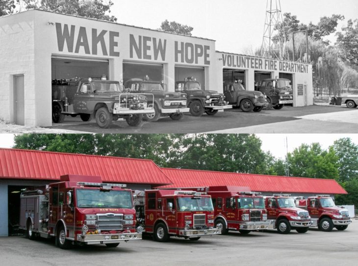 Wake New Hope Fire Department Then and Now Legeros Fire Blog